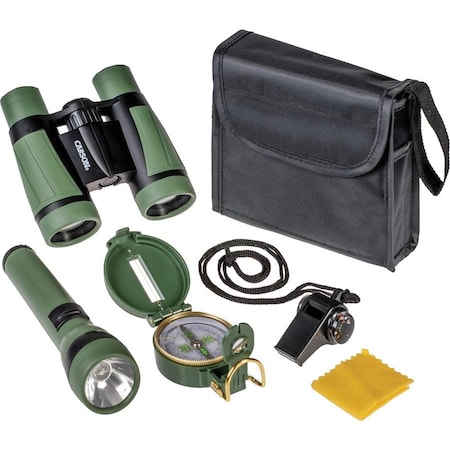 Carson AdventurePak HU-401 5x30 Binocular - 5x 30 mm Objective Diameter - BK7 HU401