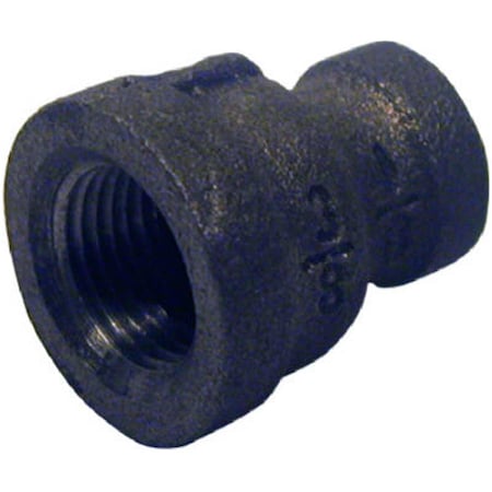 Pannext Fittings B-RCP0201 0.25 x 0.13 in. Black Coupling 279924