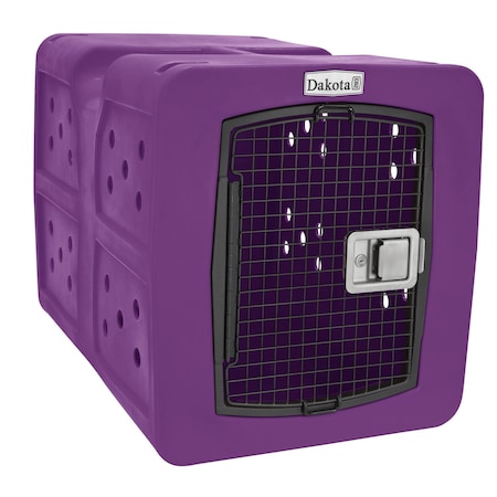 Dakota 283 G3 Framed Door Kennel - Large - Purple D2-G3LRG-SGN-PUR