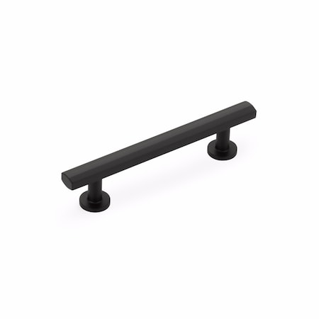 Schaub 4in Center to Center Heathrow Cabinet Pull Matte Black Finish 553-MB