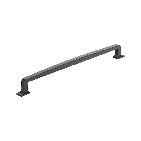 Amerock Westerly 12-5/8 inch 320mm Center-to-Center Black Bronze Cabinet Pull BP53726BBR