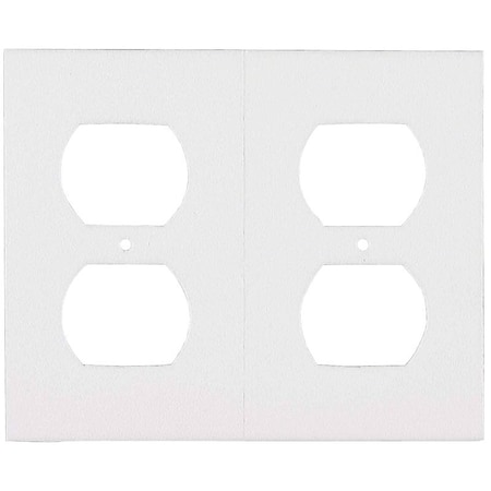 M-D Building Products Wallplate Sealer, Foam, White 87916