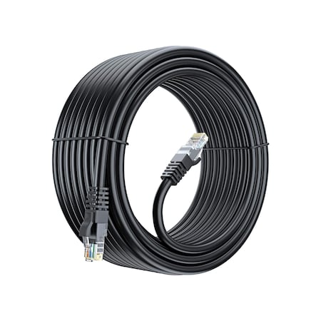 Maximm 40ft Cat6 Pure Copper UTP Ethernet Cable, Black CAT6-40FTBlack