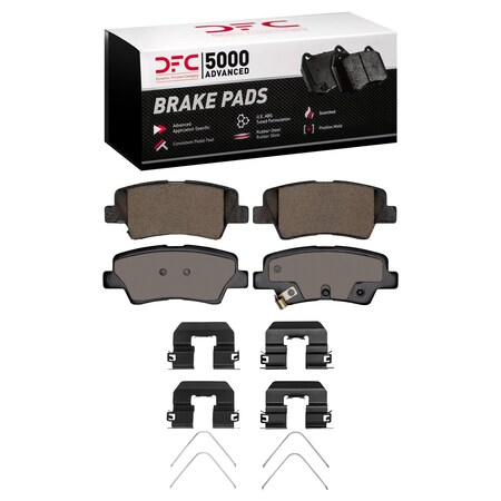 Dfc 5000 Advanced Disc Brake Pad Set,  1551-1812-01