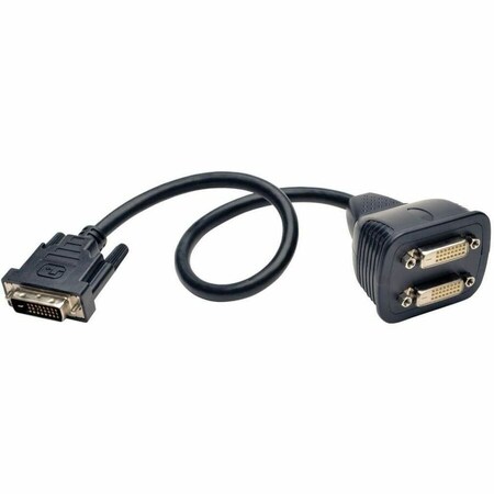 Tripp Lite 1FT DVI Y SPLITTER VIDEO MONITOR CABLE DVI-D M/2XF 1 FT P564-001