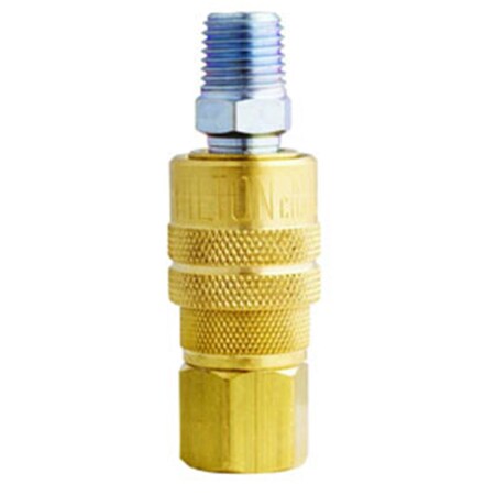 Milton 0.25 in. Female Body & Male Plug Misty MIL-711