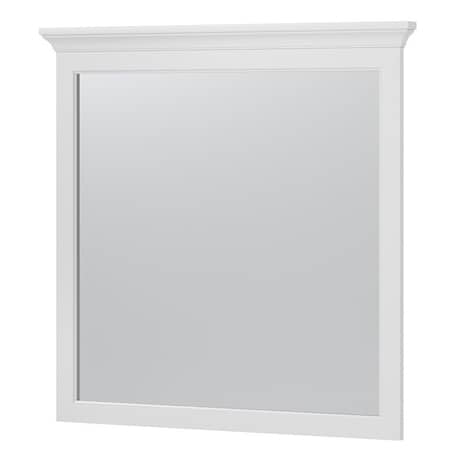 Craft And Main Craft + Main Hollis Series Framed Mirror, 32 in L, 32 in W, White Frame HOWM3232