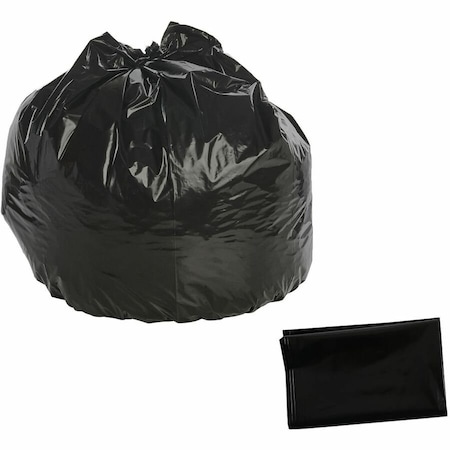 Stout 45 gal Trash Bags, 2 mil (51 Micron), Black, 65 PK STOP4045K20
