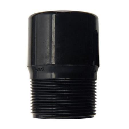 B & K 995001 1.05 in. MPT Plastic Trap Vent 44400