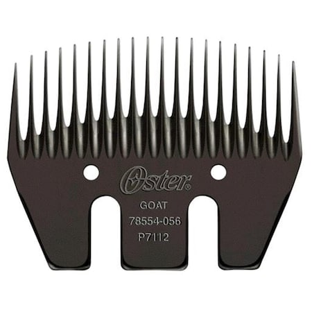 Oster - Goat Tooth Comb- Black 3 X 20 Inch - 78554-056 353375
