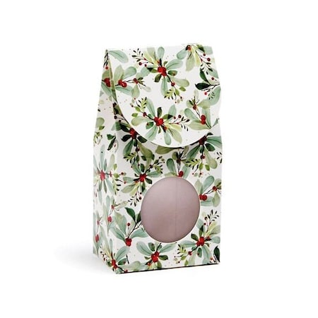 Nashville Wraps Holiday Berries Gourmet Window Box, 3.5x1.75x6.5, 6PK GWHB