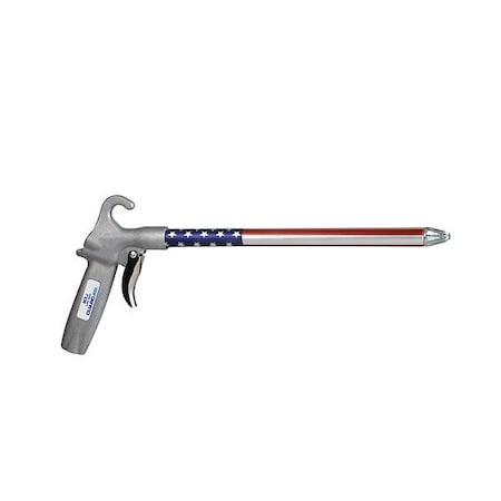 Guardair AirGun, 1/4in, FNPT, Alum, Rd;Wht;Blu 80LJ012AAUS