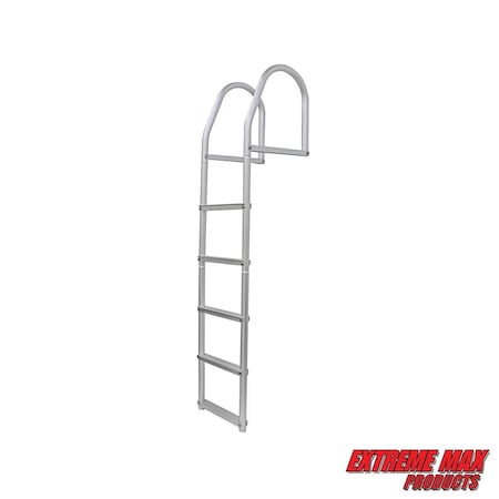 Extreme Max 3005.4108 Weld-Free Fixed Dock Ladder - 5-Step 3005.4108