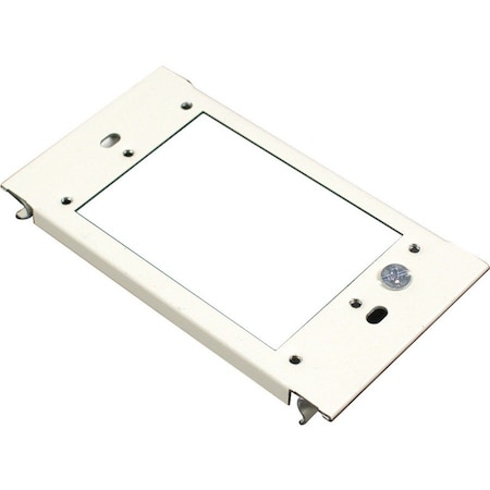 Legrand Device Plate, 1 Gang, Steel V6007C-1