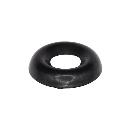 Auveco #6 Countersunk Brass Finish Washer Black Zinc, 100PK 16011