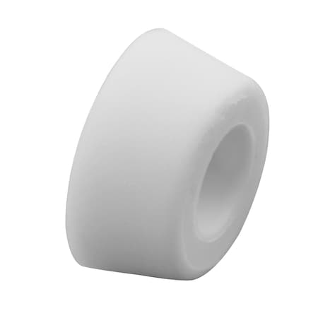Prime-Line Prime-Line 7/8 in. D X 0.44 in. L Matte White Rubber Bumper 4 pk N 6658