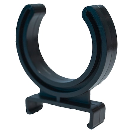 Msa Safety Breathing Tube Clip, Black, 25/64 in H 10246319