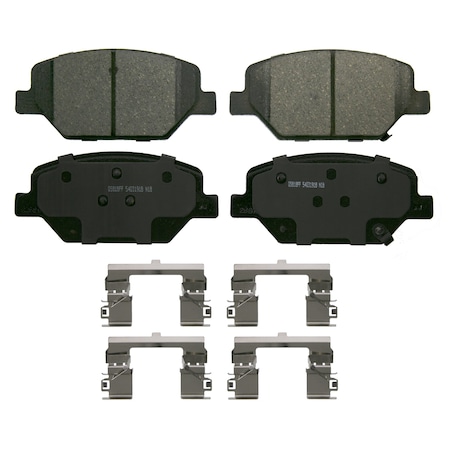 Wagner Brake QuickStop Front Disc Brake Pad Set Ceramic,  ZD1886