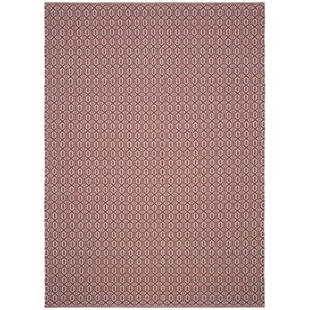 Safavieh Montauk Large Rectangle Area RugIvory & Red 8 x 10 ft. MTK333C-8