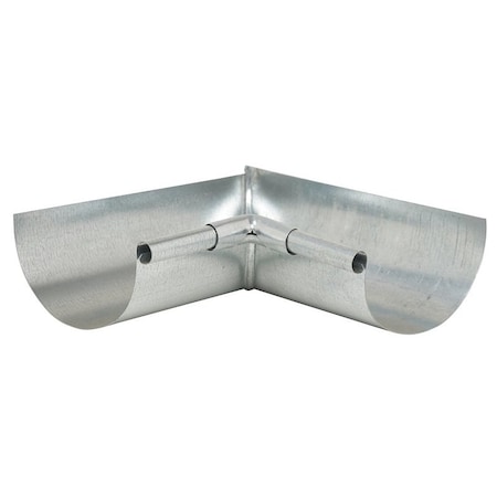 Amerimax Home Products LIS265 Inside Miter, Steel, Galvanized LIS265-U