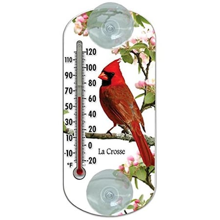 La Crosse Technology 8 in. Cardinal Tube Thermometer LA311436
