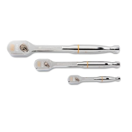 Gearwrench Teardrop Ratchet Set, 120XP, 3 PC 81206XP