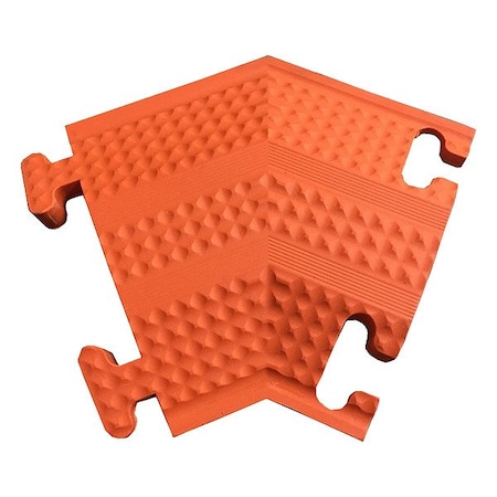 Electriduct Drop-Over Left Turn, Orange, PK2 DO-ED-SM-T-LT-OR-2PK