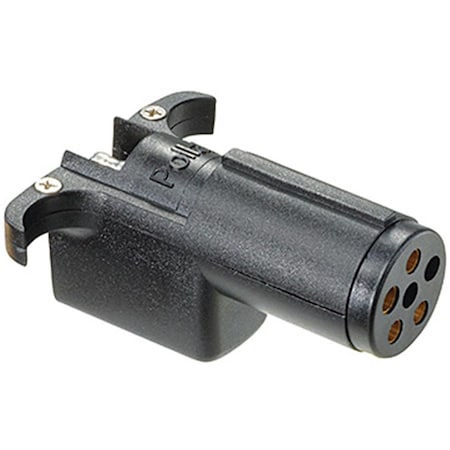 Rv Designer P717 6-Way Round To 4-Way Flat Adapter R6R-P717