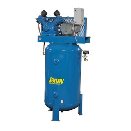 Pinpoint 80 gal Electric Stationary Air Compressor, 5 HP Two-Stage Vertical PI1374007