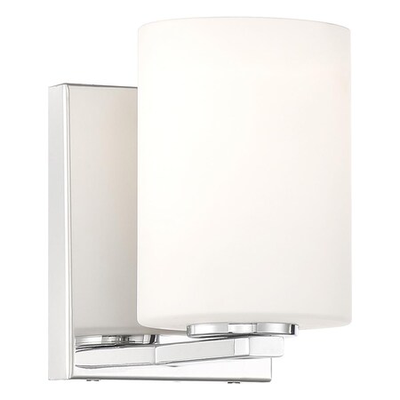 Or 62580LEDDLP-CH-OPL Oslo 5 in. Chrome ADA Wall Sconce LED Wall Light, Opal OR2744853