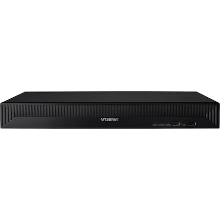 Hanwha Vision Wisenet 16 CH PoE NVR - 16 TB HDD - Network Video Recorder - HDMI QRN-1630S-16TB