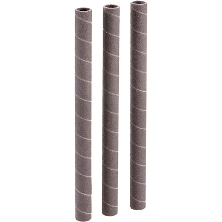 Woodstock 3/8" Dia. x 6" A/O Hard Sanding Sleeve, 120 Grit, 3PK D1408