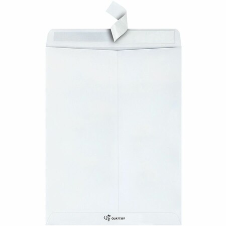 Quality Park No-Tear Envelope, White, Poly, PK100 QUA77397