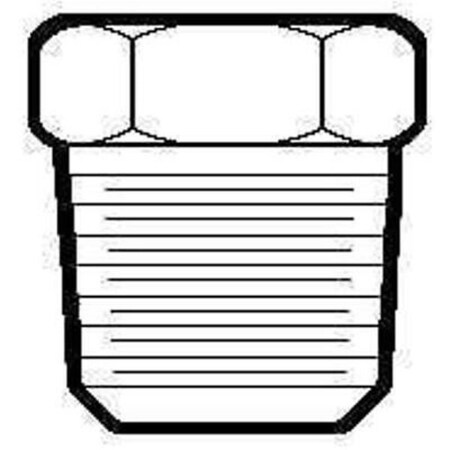 Midland Industries 0.5 in. Hex Plug 121AS-D