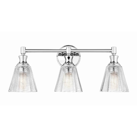 Z-Lite Auden Chrome 3 Light Vanity 7704-3V-CH