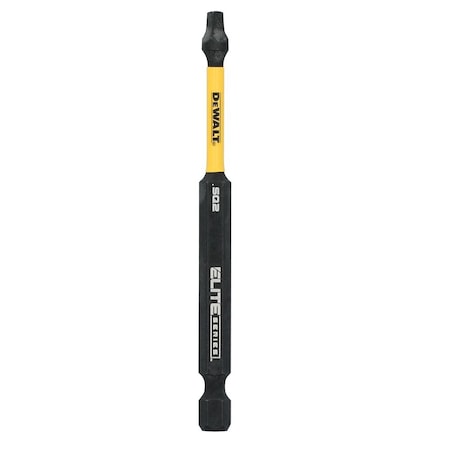 Dewalt Screwdriver Bit, 5 13/16" L, Shank Sz 1/4" DWAFE3SQ2IR