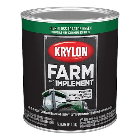 Krylon Acrylic Coating, High Gloss, John Deere Green K02023008
