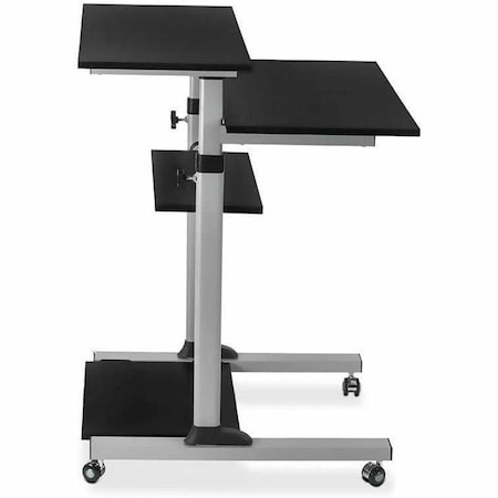 Mount-It Adjustable Rolling Presentation Lecturn MI-7942