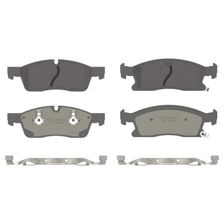 Wagner Brake OEX Front Disc Brake Pad Set Premium Semi - Met,  OEX1904AM