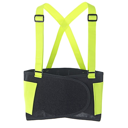 Cordova Back Support Belt, High Visibility, Lime SB100L