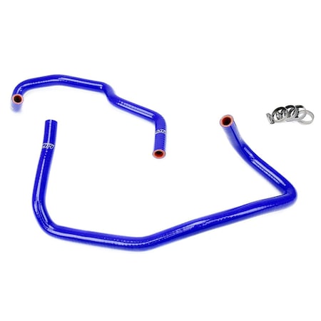 Hps Performance High Temp Reinforced Silicone Heater Coolant Hose Kit, Blue,  57-1468-BLUE