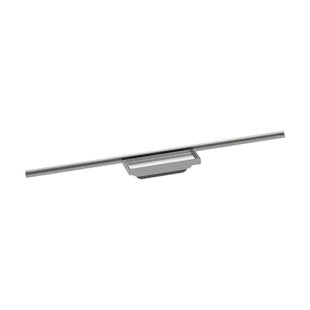Hansgrohe MinimalistiComplete Set 2", 35 1/4" Trim and Installation Set in Brushed Stainless Steel 56221001