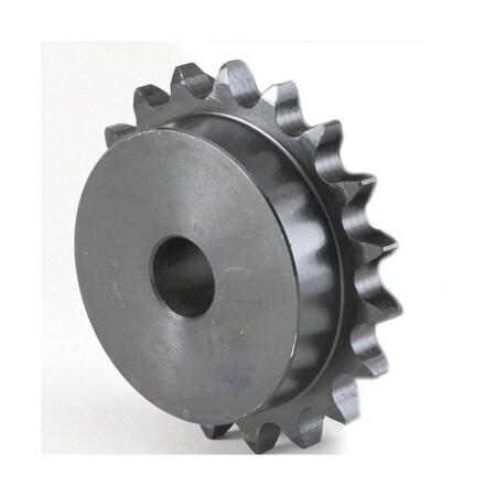 Tsubaki Typ B Single Pitch Sprocket, .313 Bore, 2.129 OD, #25 chain, 25 T, .25P 25B25E