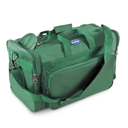 Propac Duffel Bag, Polyester, 9" L, 18" W D2006-GREEN