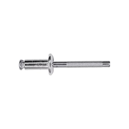 Auveco Peel Type Rivet 1/4in Diameter 9/64in-3/16in Grip, 25PK 14486