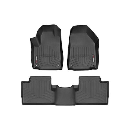 Weathertech Black, Front and Rear Floorliners 448331-4416232
