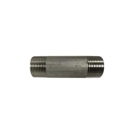 Midland Industries NIPPLE PIPE WLD 1IN MPT 1IN MPT SCH 40 48102