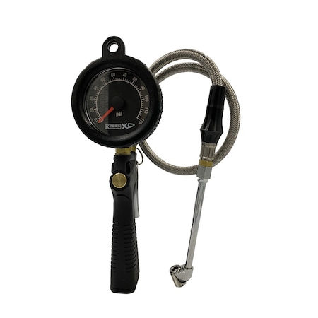 K-Tool International Tire Inflator Gauge With Backlight 3295I