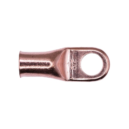 Auveco Battery Cable Lugs 2/0 Gage 1/2in Stud Size -Copper, 10PK 11467