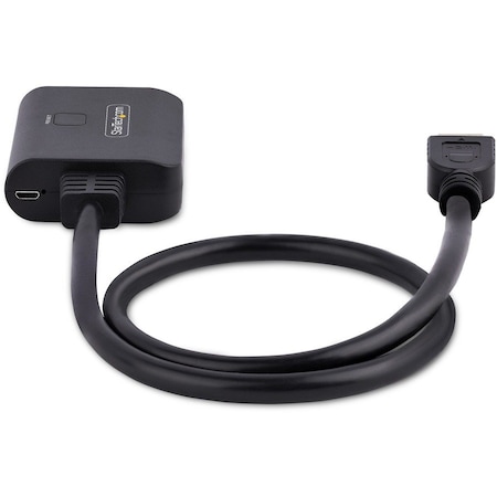 Startech.Com 2-PORT 4K 60HZ HDMI SPLITTER SHOWS THE SAME IMAGE ON TWO HDMI DISPLAYS; HDR; 7.1 HDMI-SPLITTER-4K60UP